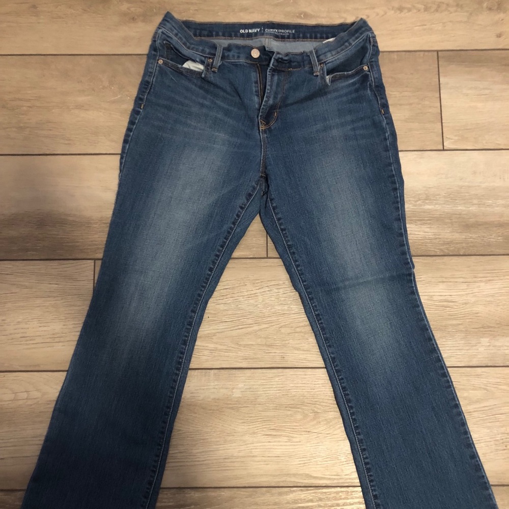 Old navy curvy fit 10s bootcut jeans